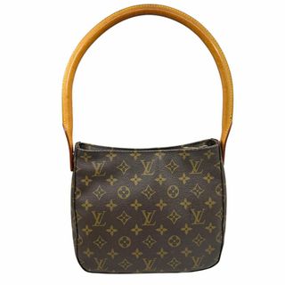 ルイヴィトン(LOUIS VUITTON)のLOUIS VUITTON ルイヴィトン バッグ ルーピングMM M51146 L0031 モノグラム モノグラムキャンバス ブラウン レディース 女性用　肩掛け　バック　鞄(ハンドバッグ)