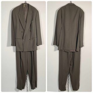 エンポリオアルマーニ(EMPORIO ARMANI)の日本製 90s EMPORIO ARMANI ジャガード ダブルセットアップ(セットアップ)