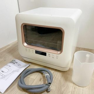 MAXZEN JDW03BS01 食器洗い乾燥機 タンク式 2021年製 ★(食器洗い機/乾燥機)