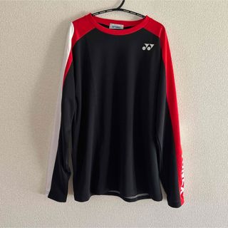 ヨネックス(YONEX)のヨネックス　YONEX 長袖　トップス　メンズ　Mサイズ　黒色(ウェア)