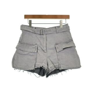 サカイ(sacai)のsacai サカイ ショートパンツ M グレー 【古着】【中古】【送料無料】(ショートパンツ)