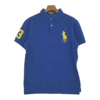 ポロラルフローレン(POLO RALPH LAUREN)のPolo Ralph Lauren ポロラルフローレン ポロシャツ L 青 【古着】【中古】【送料無料】(ポロシャツ)