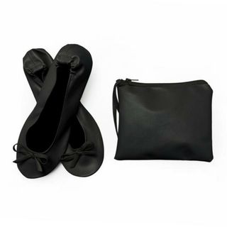 【並行輸入】折りたたみ 携帯 スリッパ 収納袋付き ysslipper5426(旅行用品)