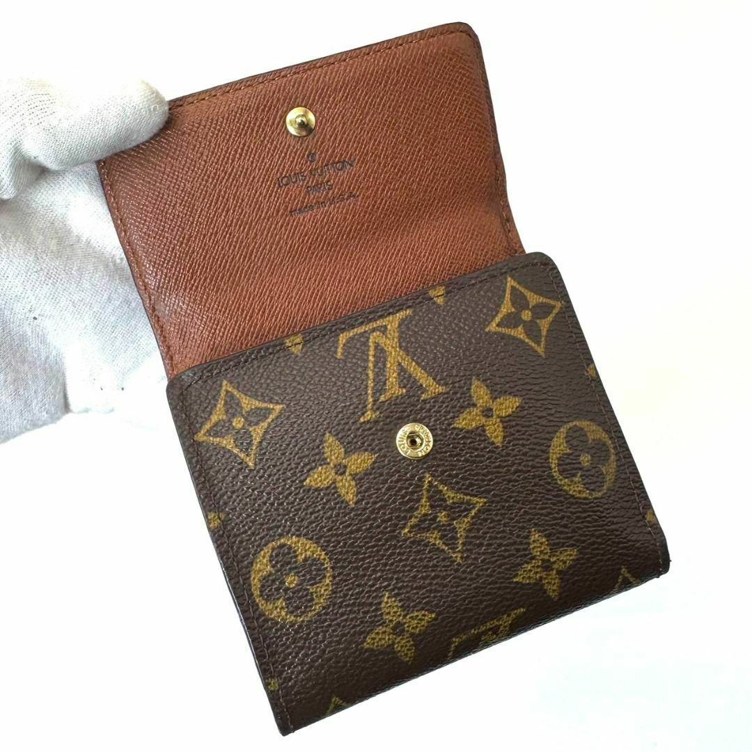LOUIS VUITTON(ルイヴィトン)のルイヴィトン モノグラム ポルトモネ ビエ カルトクレディ 財布 Wホック レディースのファッション小物(財布)の商品写真