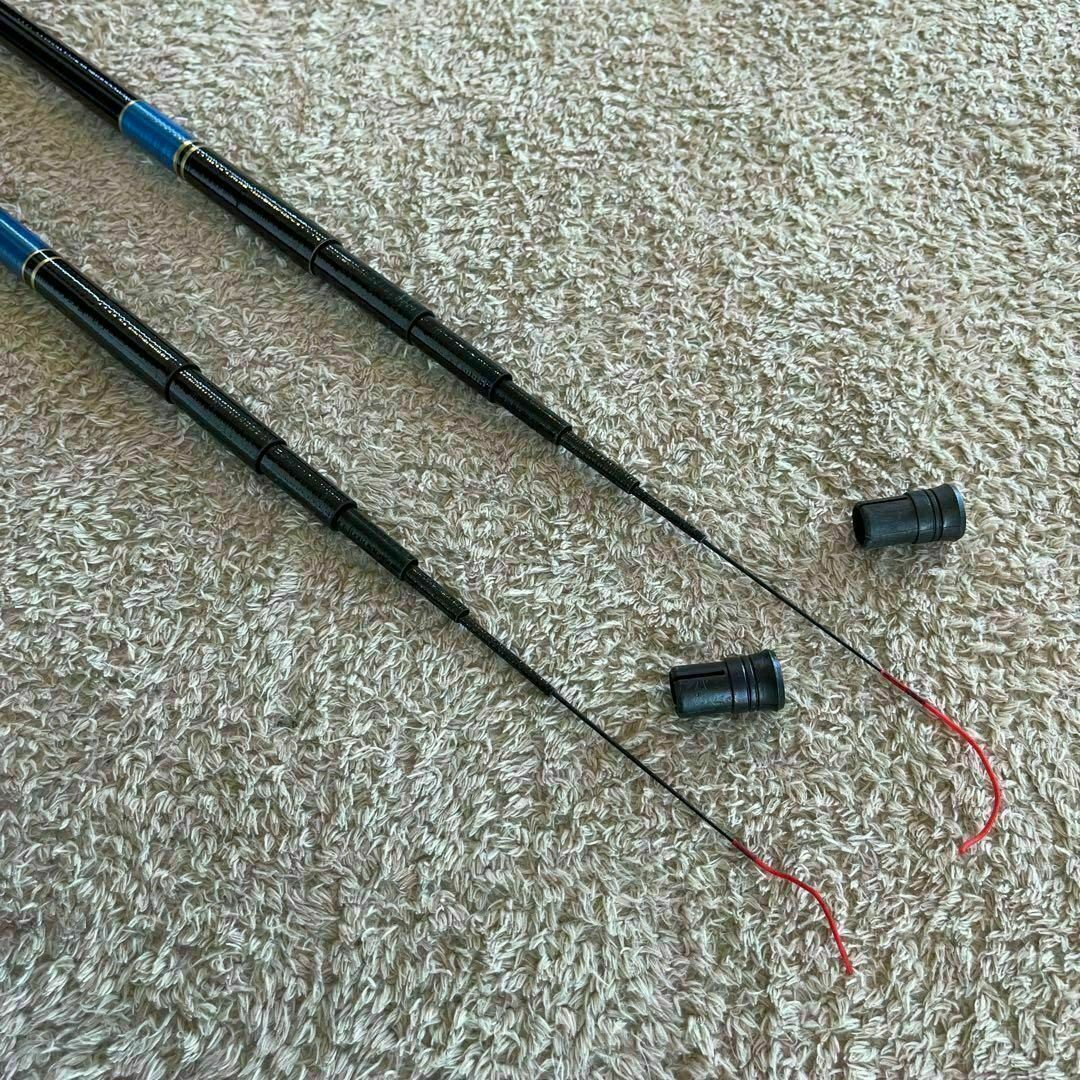 のべ竿　3.6m 超硬　2本セット渓流竿　12尺　軽量　コンパクト　延べ竿　釣竿 スポーツ/アウトドアのフィッシング(ロッド)の商品写真