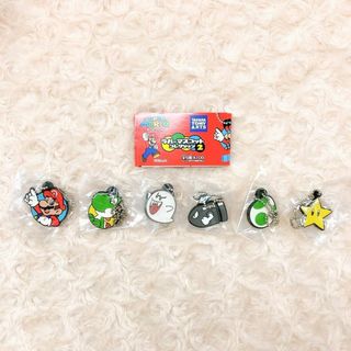 スーパーマリオ ラバーマスコットコレクション2 全6種 フルコンプ