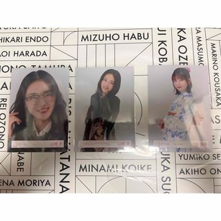サクラザカフォーティシックス(櫻坂46)の櫻坂46 生写真 山﨑天　尾関梨香(アイドルグッズ)