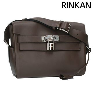 エルメス(HERMES)のエルメス  ケリーメッセンジャーPM B刻印 SV金具レザーショルダーバッグ メンズ PM(ショルダーバッグ)