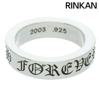 クロムハーツ(Chrome Hearts)のクロムハーツ  6mm SPACER FOREVER/6mmスペーサーフォーエバー シルバーリング メンズ 20号(リング(指輪))