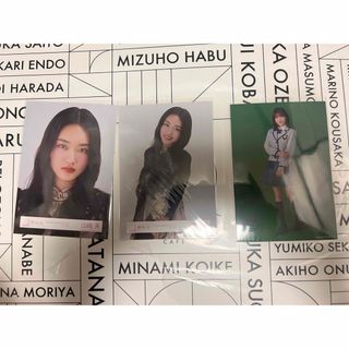 サクラザカフォーティシックス(櫻坂46)の櫻坂46 生写真 山﨑天　尾関梨香(アイドルグッズ)