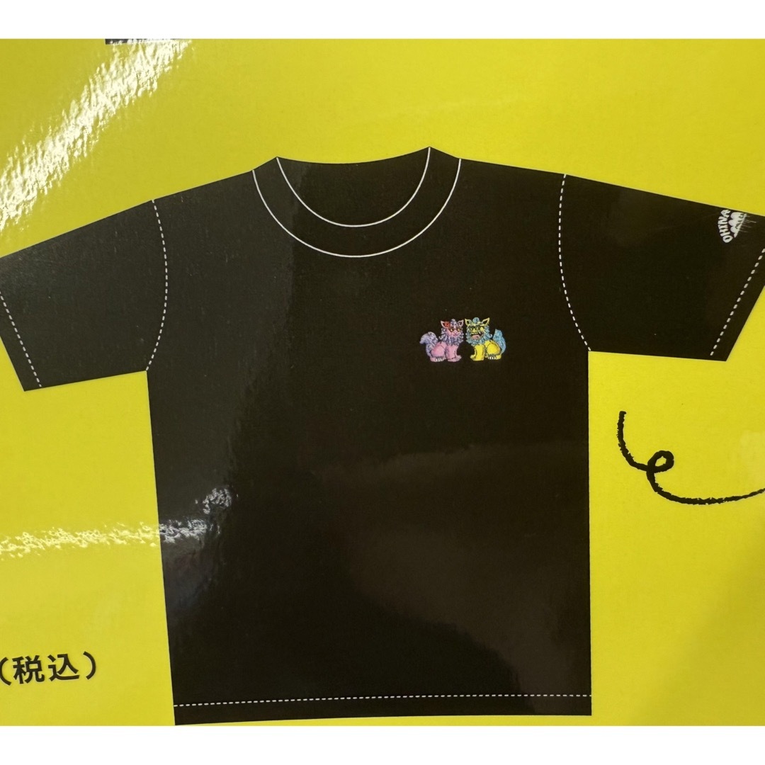 新品‼︎完売品‼︎ 沖縄 限定 ファミマ モルガコラボ シーサーＴシャツ 黒 メンズのトップス(Tシャツ/カットソー(半袖/袖なし))の商品写真