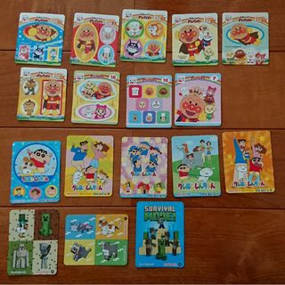 シール　まとめ売り　アンパンマン　クレヨンしんちゃん　マイクラ(シール)