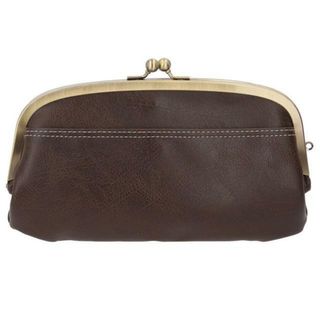 Lafiel ラフィール ナチュラル合皮 がま口長財布(財布)