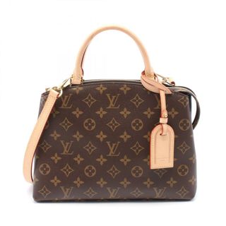 ルイヴィトン(LOUIS VUITTON)のルイ・ヴィトン LOUIS VUITTON プティ パレPM ハンドバッグ バッグ PVCコーティングキャンバス レザー モノグラム レディース ブラウン系 M45900 【中古】(ハンドバッグ)