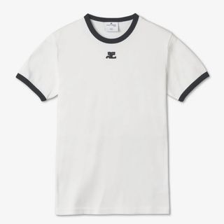 クレージュ(Courreges)のジェニー着用【新品】クレージュCourreges ロゴTシャツ(Tシャツ(半袖/袖なし))