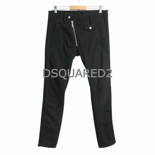 ディースクエアード(DSQUARED2)の極美品 DSQUARED2 20AW バックロゴ バイカー スキニー パンツ(デニム/ジーンズ)