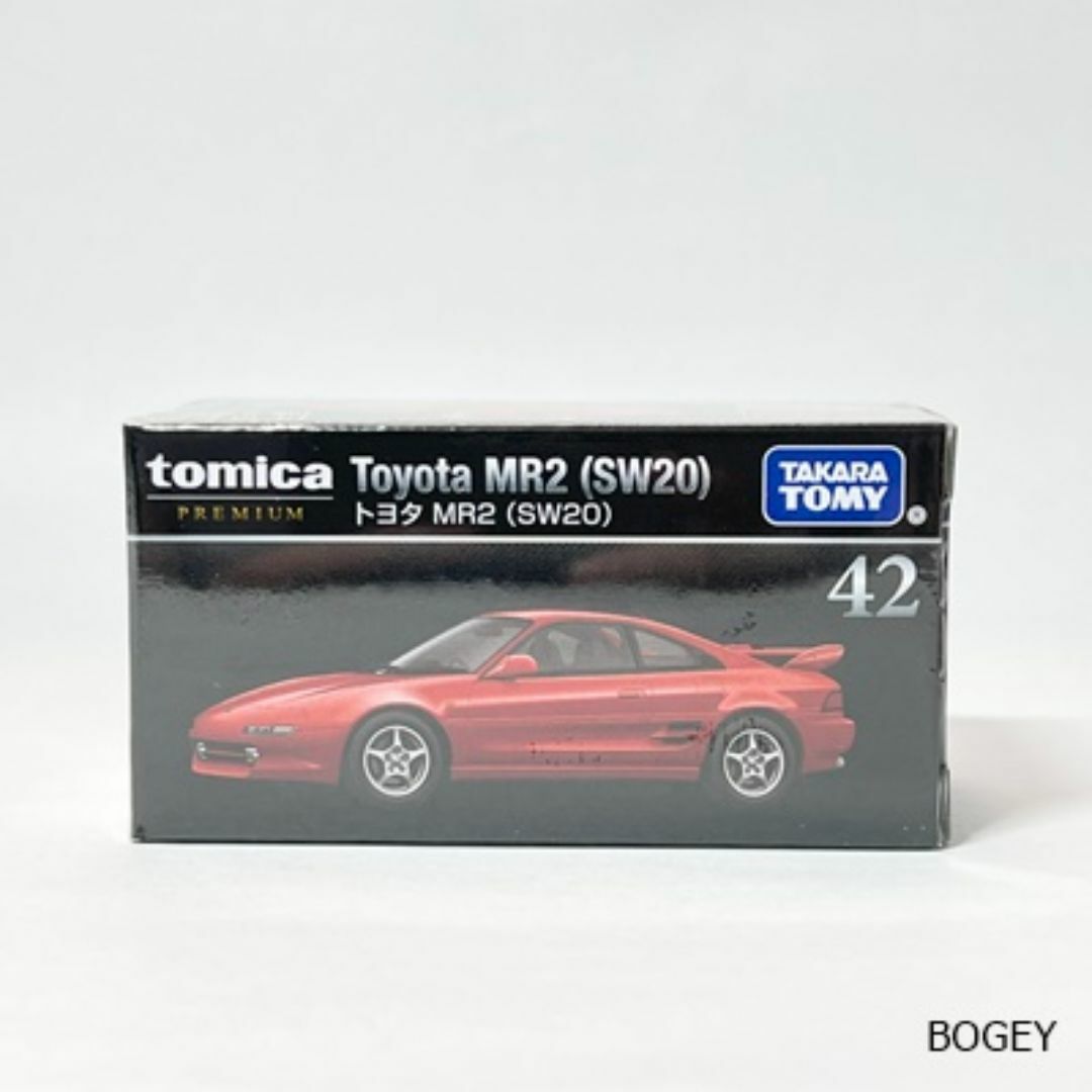 Takara Tomy(タカラトミー)の【未開封】タカラトミー トミカプレミアム 42 トヨタ MR2 (SW20) 箱 エンタメ/ホビーのおもちゃ/ぬいぐるみ(ミニカー)の商品写真
