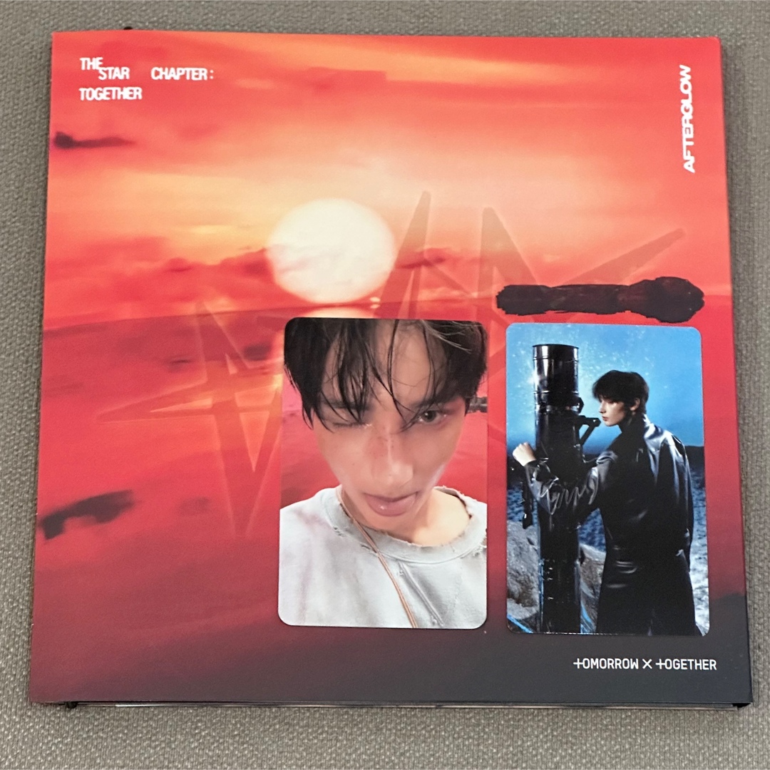 TOMORROW X TOGETHER(トゥモローバイトゥギャザー)のTXT afterglow ヒュニンカイver. エンタメ/ホビーのCD(K-POP/アジア)の商品写真