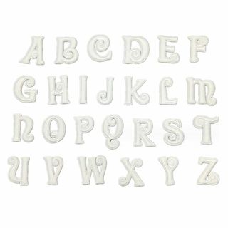 GOODCHI アルファベット 刺绣徽章 かわいい アップリケ 男の子 女の子 