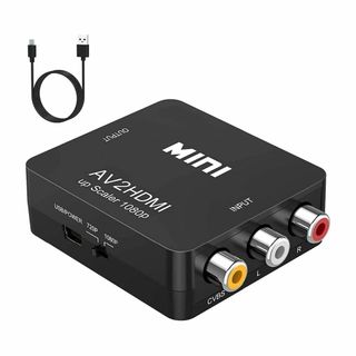 RCA to HDMI変換コンバーター AV to HDMI 変換器 USBケー(その他)