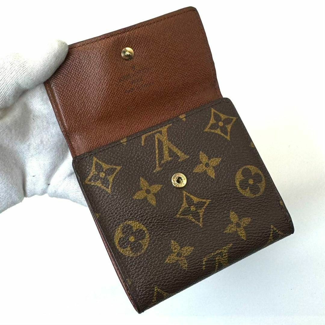 LOUIS VUITTON(ルイヴィトン)の良品 ルイヴィトン ポルトモネ ビエ カルトクレディ モノグラム Wホック 財布 レディースのファッション小物(財布)の商品写真