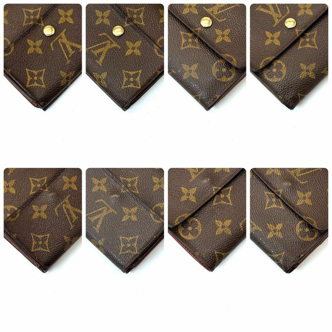 LOUIS VUITTON(ルイヴィトン)の良品 ルイヴィトン ポルトモネ ビエ カルトクレディ モノグラム Wホック 財布 レディースのファッション小物(財布)の商品写真