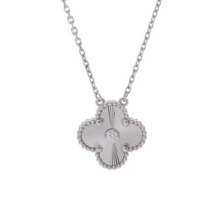 ヴァンクリーフアンドアーペル(Van Cleef & Arpels)の中古 ヴァン クリーフ&アーペル Van Cleef & Arpels VCARP6L800 レディース ネックレス K18ホワイトゴールド WG ダイヤモンド(ネックレス)
