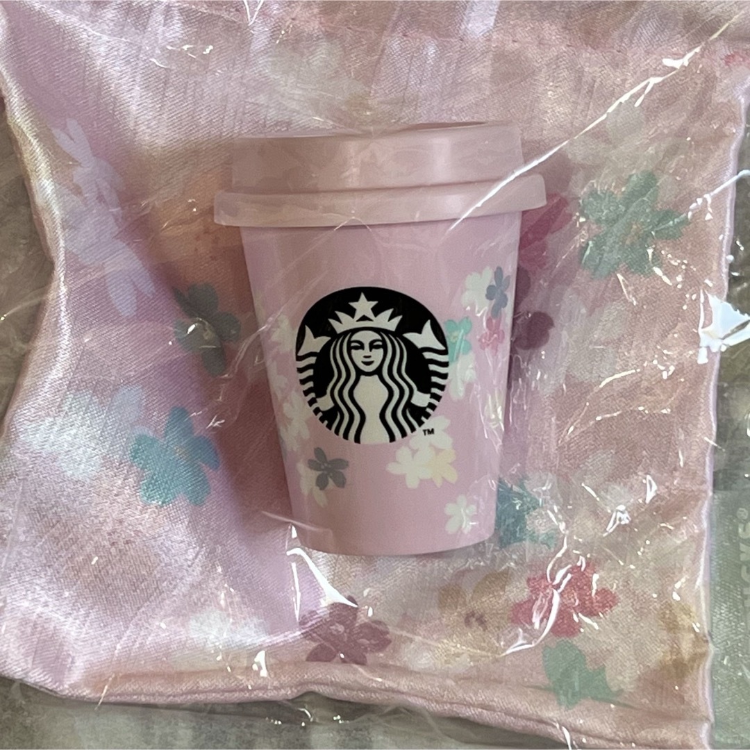 Starbucks Coffee(スターバックスコーヒー)のスターバックス さくら　4種　セットで　ミニカップギフト　sakura インテリア/住まい/日用品のインテリア小物(小物入れ)の商品写真