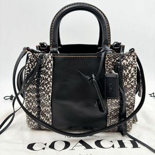 コーチ(COACH)の超激レア✨ コーチ COACH ショルダーバッグ　ローグ25 パイソン 2way(ショルダーバッグ)