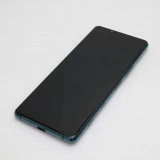 ソニー(SONY)の新品同様 Xperia 5 III SOG05 グリーン M999(スマートフォン本体)