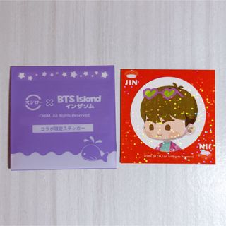 ボウダンショウネンダン(防弾少年団(BTS))のスシロー×BTS Island インザソムコラボ限定ステッカー ジン2(アイドルグッズ)