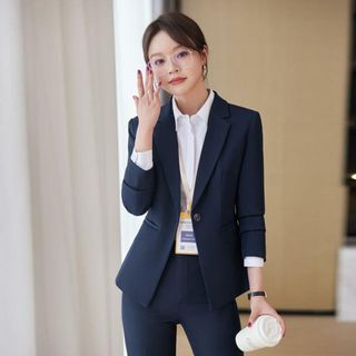 【並行輸入】ビジネススーツ パンツスーツ セットアップ レディース(スーツ)