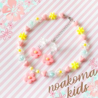 noakoma＊summer - cute flower ♡ キッズアクセサリー