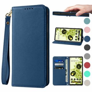 【在庫処分】Google Pixel 7 ケース 手帳型 高質PUレザー Pix(その他)
