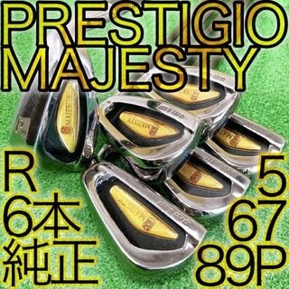 タ23★THE PARSEC PRESTIGIO マジェスティ6本アイアンセット