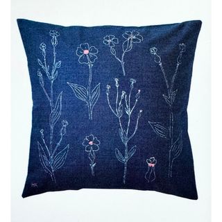 （7/28まで）［IKEA］刺繍クッションカバー（50x50) １枚②