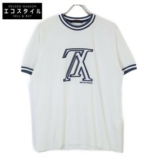 ルイヴィトン(LOUIS VUITTON)のルイヴィトン ﾎﾜｲﾄ RM182M CMS HFY04W ｱｯﾌﾟｻｲﾄﾞﾀﾞｳﾝLVﾛｺﾞ Tｼｬﾂ L(その他)