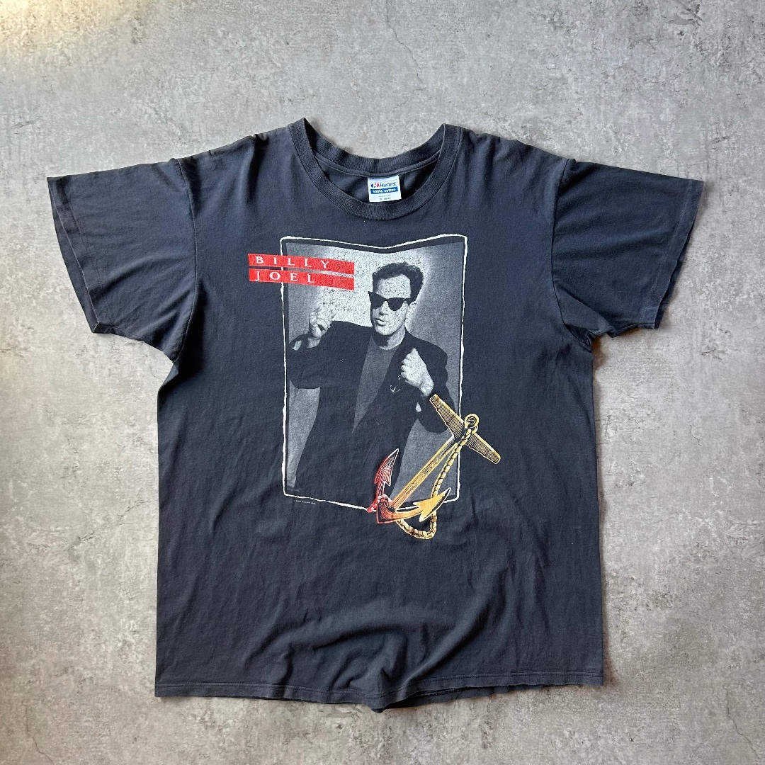 80s ビリージョエル ミュージアムtシャツ/ツアーtシャツ USA製 XL