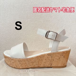 DIANA ウエッジソール ワンベルト サンダル 厚底 S