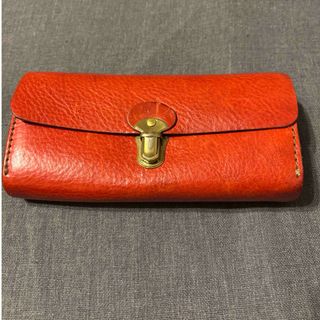 ヘルツ(HERZ)のヘルツ　HERZ    ロングウォレット    レッド(財布)