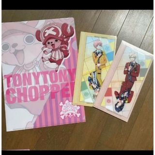ワンピース(ONE PIECE)のセット　アニメ　クリアファイル A4　チョッパー　満開カンパニー　ワンピース(クリアファイル)
