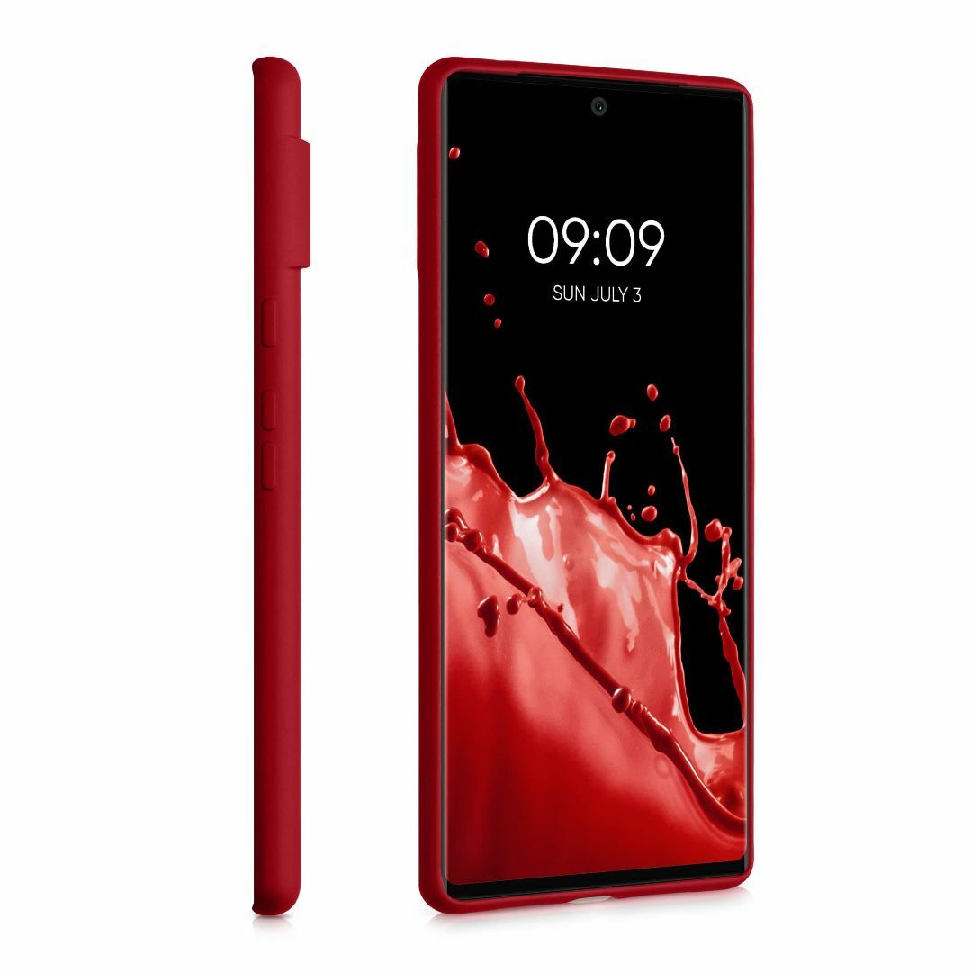 【色:メタリックダークレッド】kwmobile スマホケース 対応: Googl スマホ/家電/カメラのスマホアクセサリー(その他)の商品写真