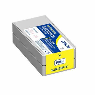 新品 エプソン TM-C3500用インクカートリッジSJIC22PY 0318(その他)