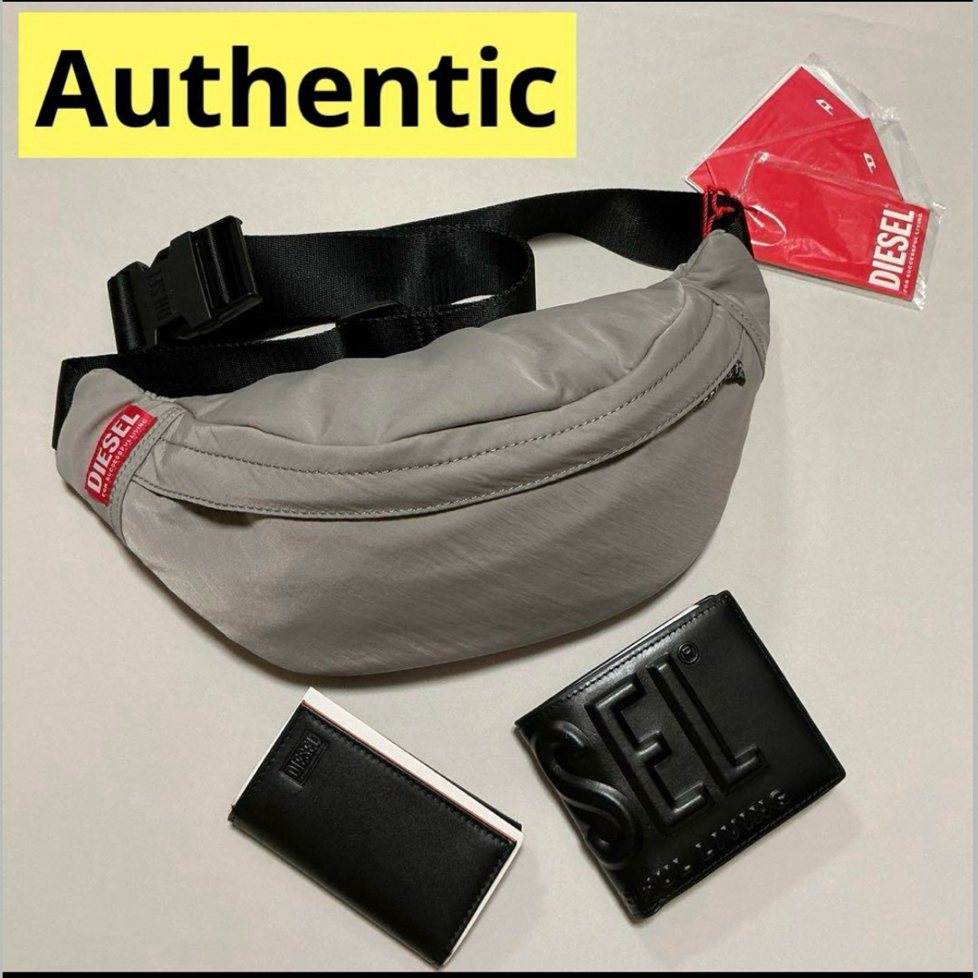 DIESEL(ディーゼル)の洗練されたデザイン　DIESEL　Rave Beltbag X X09372 メンズのバッグ(ボディーバッグ)の商品写真