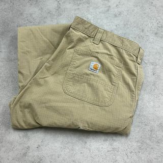 カーハート　カーゴパンツ　ワークパンツ　リップストック　古着　DKH　W40(ワークパンツ/カーゴパンツ)