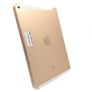 アップル(Apple)の【全額返金保証】【最速発送】Apple iPad iPad 9.7インチ 第5世代 32GB ゴールド WiFi+Cellular au 動作確認済(タブレット)