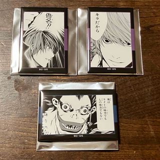 DEATH NOTE　デスノート　トレーディングコマスクエア缶バッジ