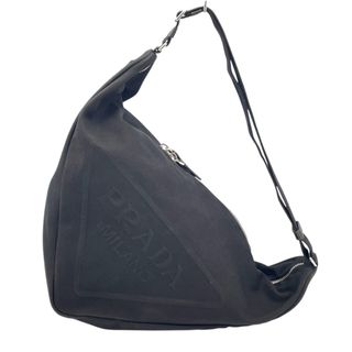 プラダ(PRADA)の　プラダ PRADA トライアングル ショルダーバッグ 2VY007 ブラック キャンバス メンズ ショルダーバッグ(ショルダーバッグ)