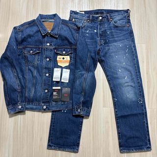 リーバイス デニムセットアップ ジャーナルスタンダード 美品 501 3rd