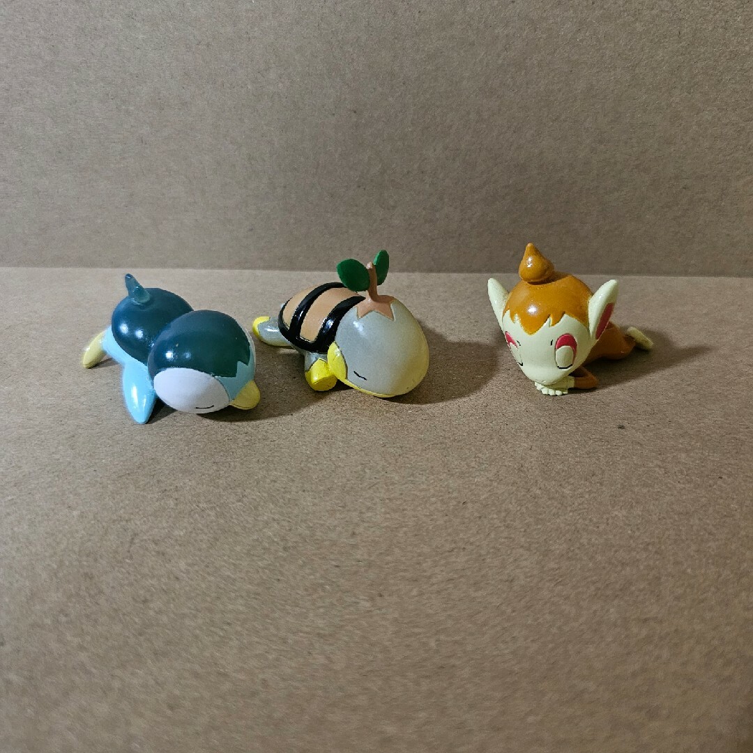 希少 ポケモン モンコレ うたたね ナエトルクリア ポッチャマクリア ヒコザル ポケモン - 希少 ポケモン モンコレ うたたね ナエトルクリア